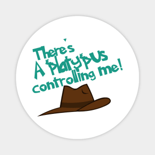 Platypus Controlling Me Magnet